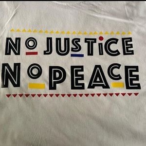 No justice, No peace shirt